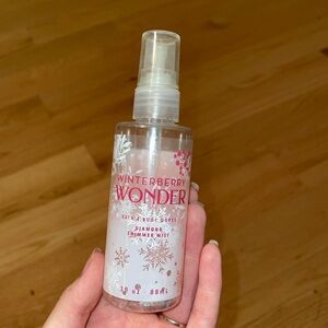 Winterberry Wonder, Bath and body Works diamond shimmer mist